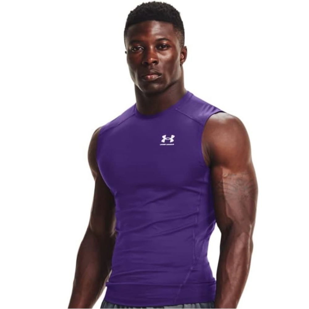 Under Armour Men's Sleeveless Top in Purple
